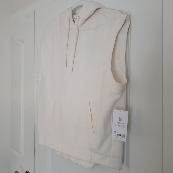 Athleta Retroplush Cocoon Hoodie Sweatshirt in Magnolia White Size S $109 - Picture 13 of 14
